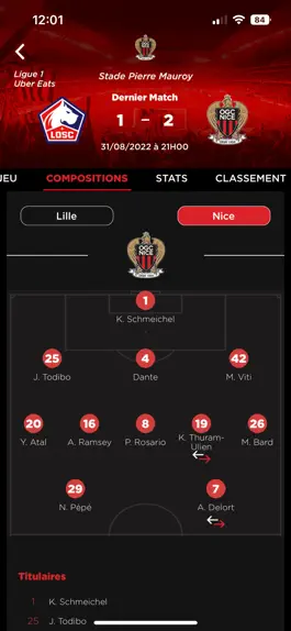 Game screenshot OGC Nice (Officiel) hack