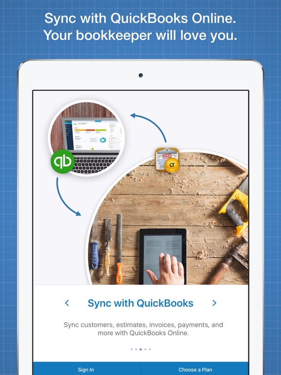 ContractorTools iPad screenshot 4 - Business app
