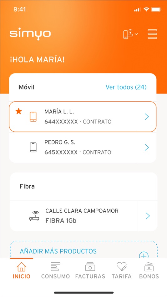 #1. simyo (iOS) By: Orange Espana Virtual, S.L.U.