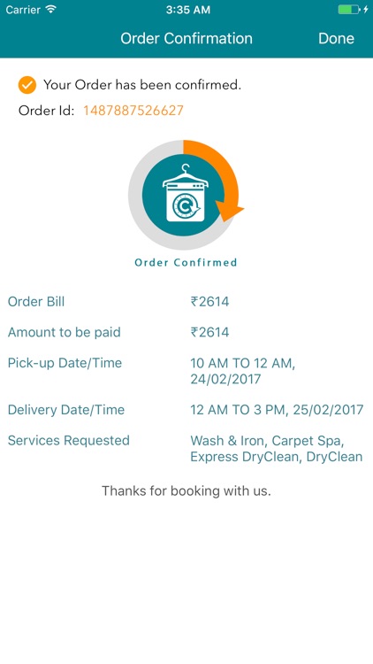 Cleardry Dry-Cleaning Services screenshot-3