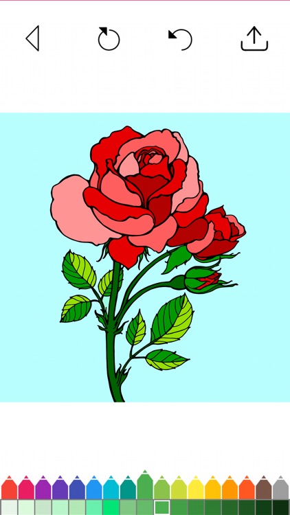 Flowers - Adult Coloring Book screenshot-3