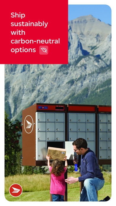 Canada Post Screenshot