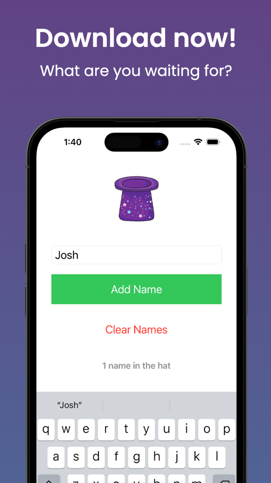 #4. Name Pick'n'Raffle (iOS) Podle: thomas Perks