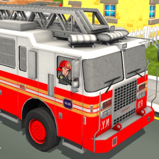 Fire Truck Race & Rescue 2! icon