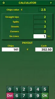 casino calculator iphone screenshot 1