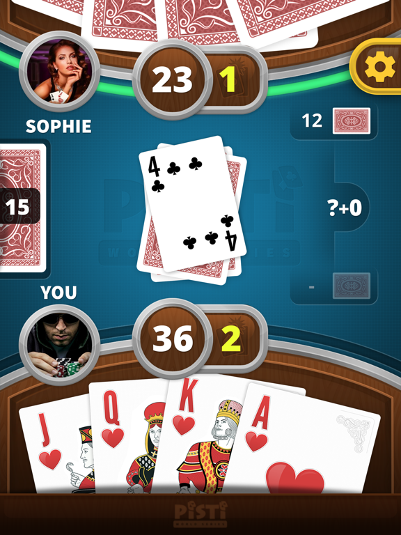 Pisti Classic iPad screenshot