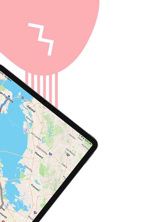 DashMap iPad screenshot 3 - Navigation app
