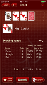 The Poker Calculator screenshot