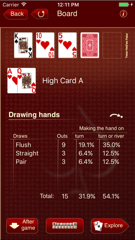 The Poker Calculator 的 App Store 截图 3