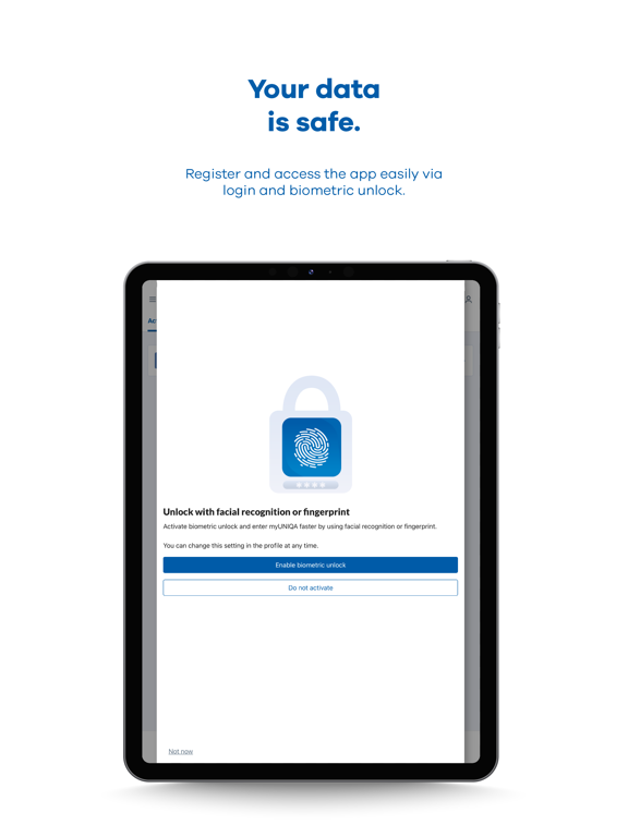 myUNIQA Austria iPad screenshot 4 - Finance app