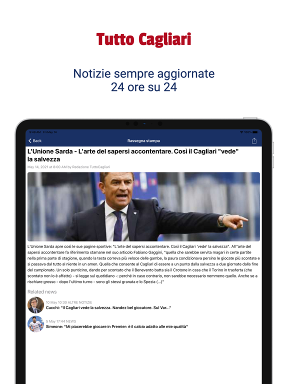 Screenshot #4 pour Tutto Cagliari
