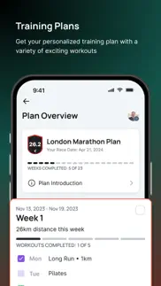 runna: running training plans iphone screenshot 1