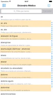 dicionário médico iphone screenshot 1