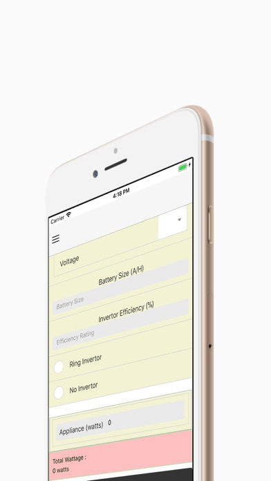 XinoTech Battery Calculator Screenshot
