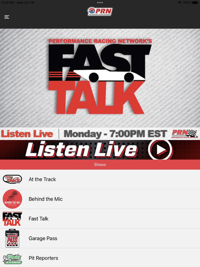 Performance Racing Network