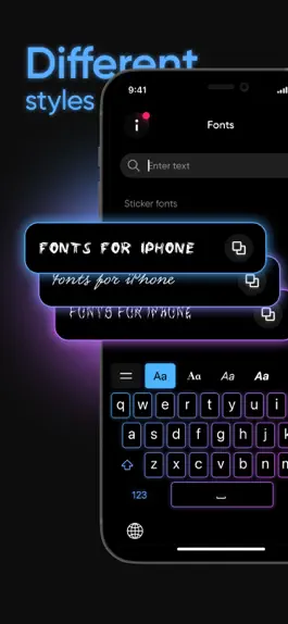 Game screenshot Aesthetic Fonts for Instagram hack