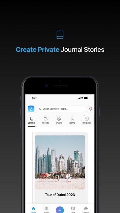 Lugelo - Journal Stories Screenshot