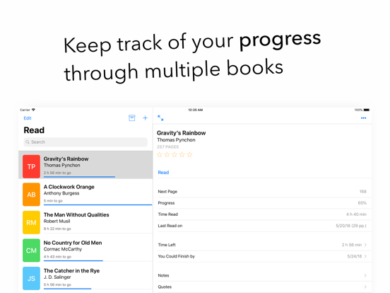 Screenshot #4 pour Reading Tracker, Planner: Leio
