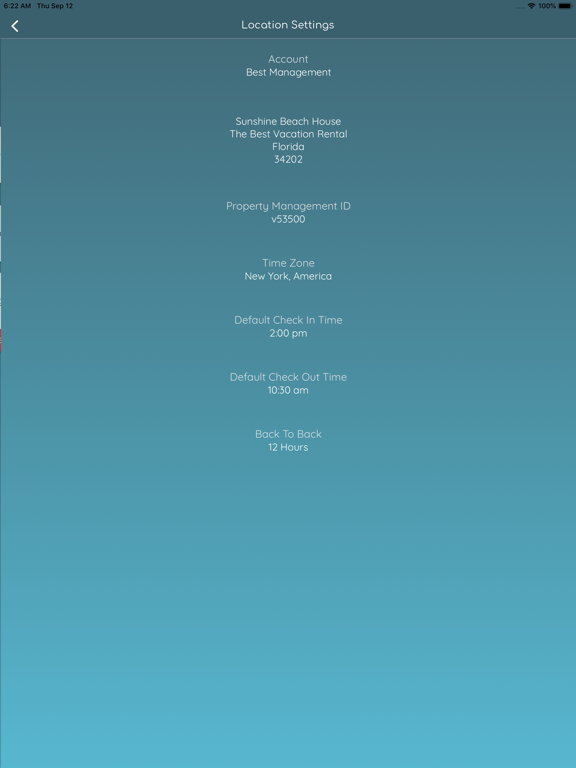 VillaControl Mobile iPad screenshot 10 - Business app