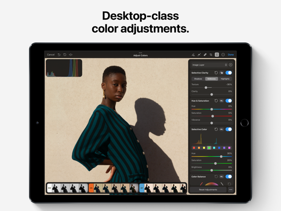 Photomator – Photo Editor iPad app afbeelding 1