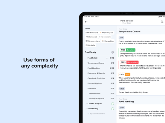 OnBrand360® by Steritech iPad screenshot 4 - Business app
