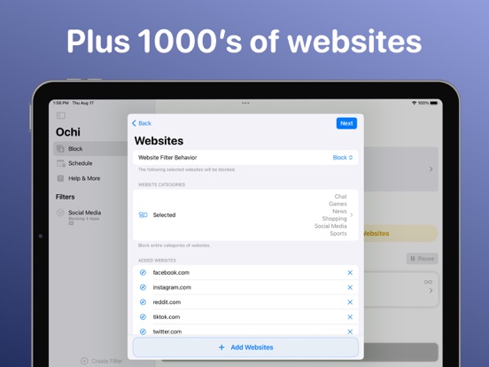 Ochi: Block Websites & Apps screenshot 3