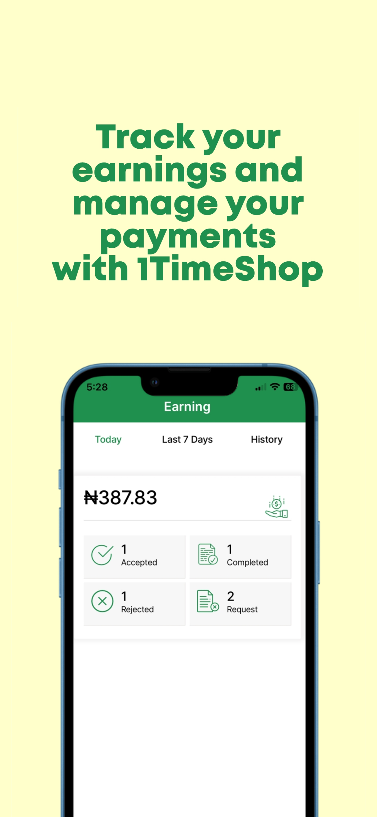 1TimeShop Driver