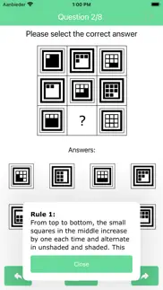 iq test: advanced matrices iphone screenshot 4