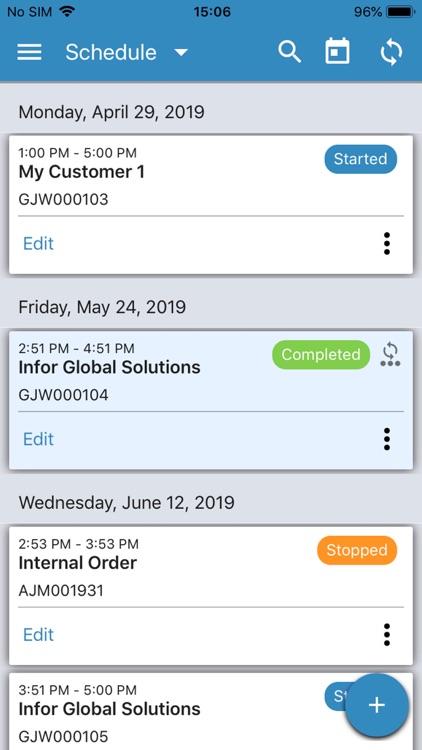 Infor LN Mobile Service