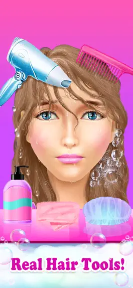 Game screenshot Princess HAIR Salon: Spa Games mod apk