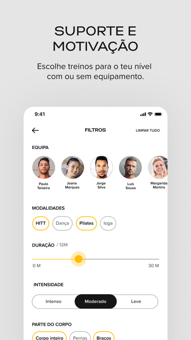 Equipa Fit Screenshot