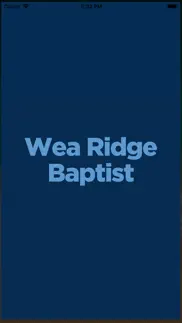 wea ridge baptist church problems & solutions and troubleshooting guide - 1