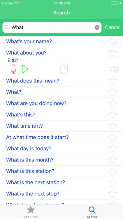 Learn Italian Quick Phrases screenshot-6