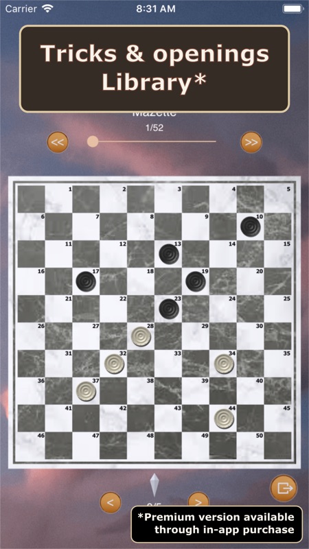 Checkers game screenshot 10