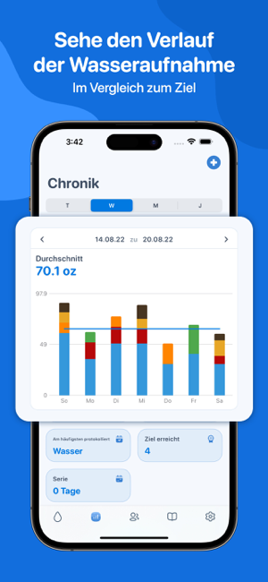 ‎WaterMinder® ∙ Water Tracker Screenshot