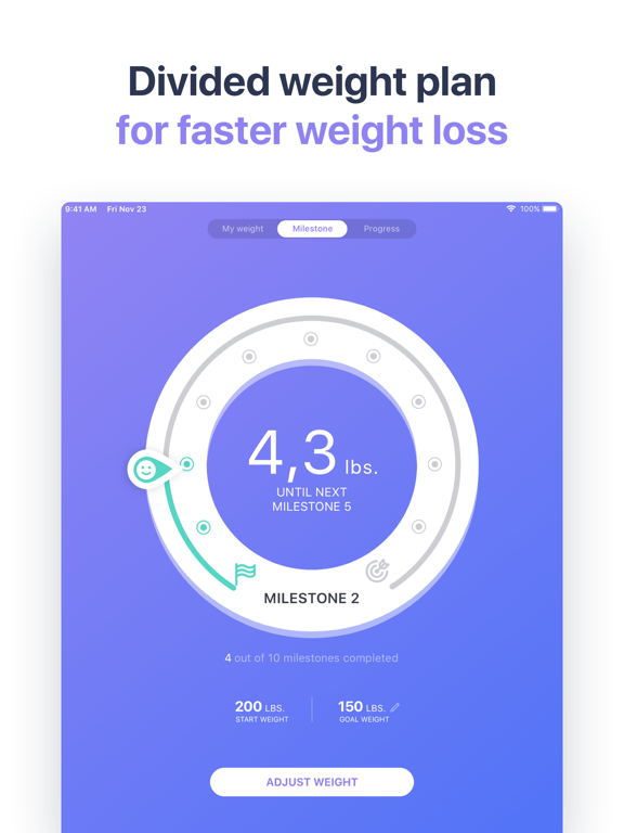 Organic Walk: Indoor Walking iPad screenshot 5 - Health & Fitness app