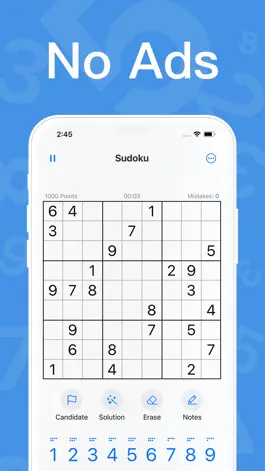 Game screenshot Sudoku - No ads apk