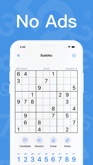 Sudoku - No ads Screenshot