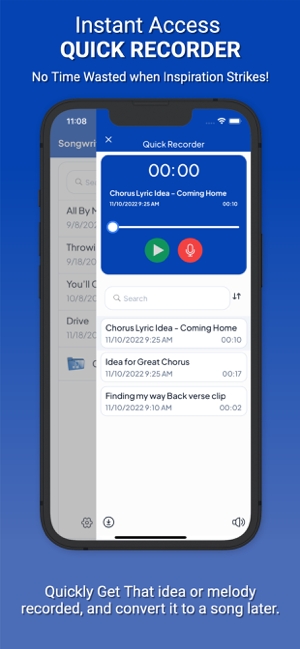 Songwriting Studio Screenshot