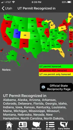 CCW – Concealed Carry 50 State iPhone image 1