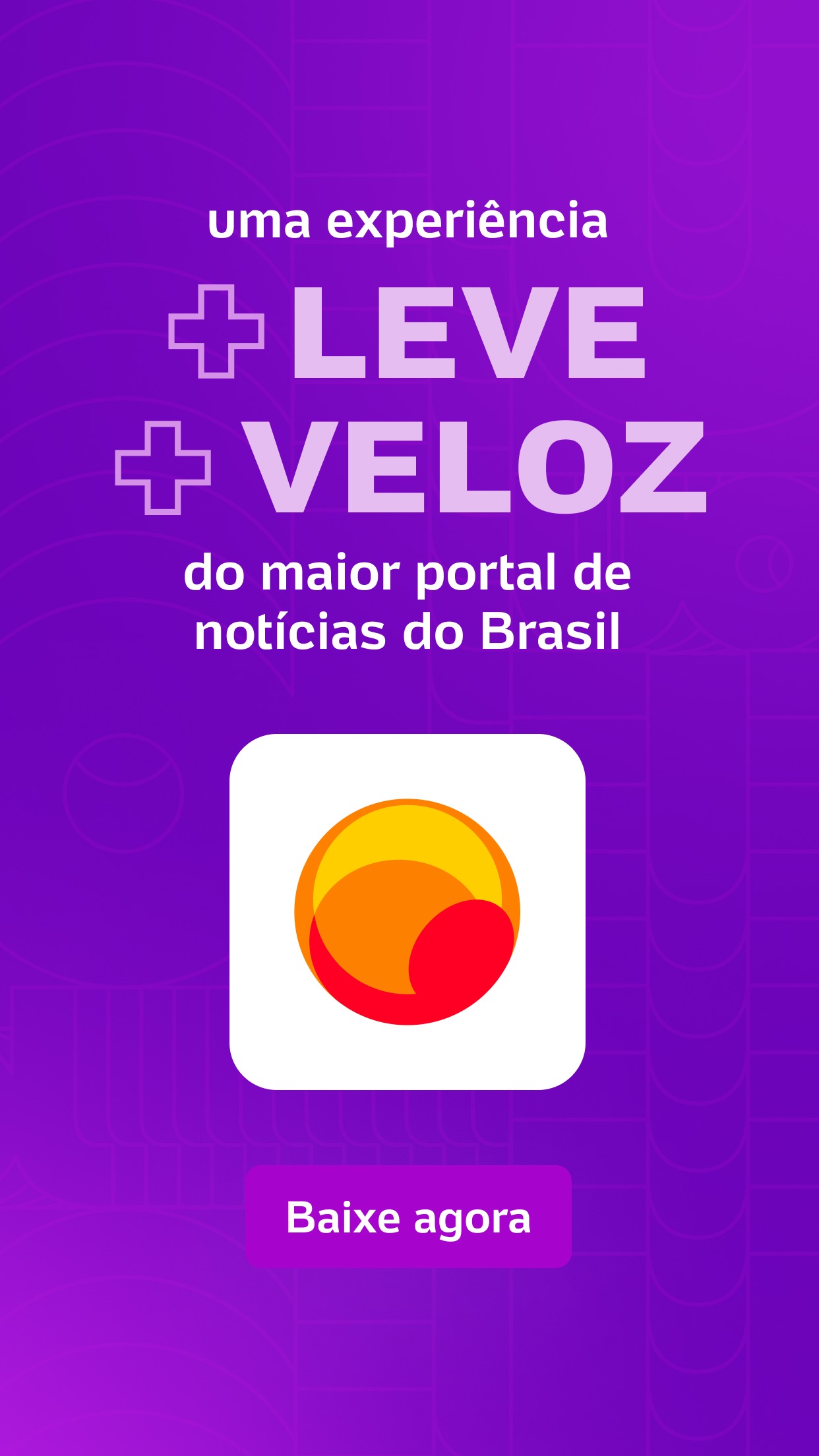 Screenshot do app UOL: Notícias em tempo real