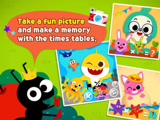 Pinkfong Fun Times Tables iPad app afbeelding 5