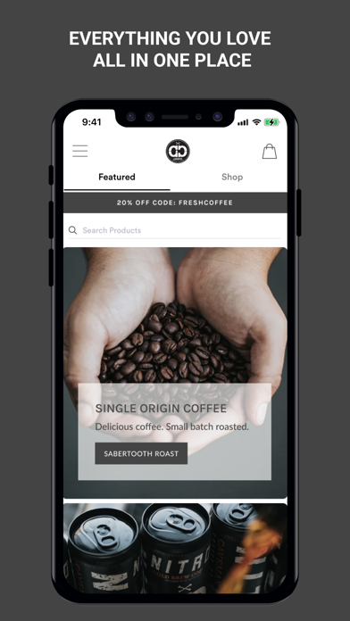 Caveman Coffee Co Screenshot
