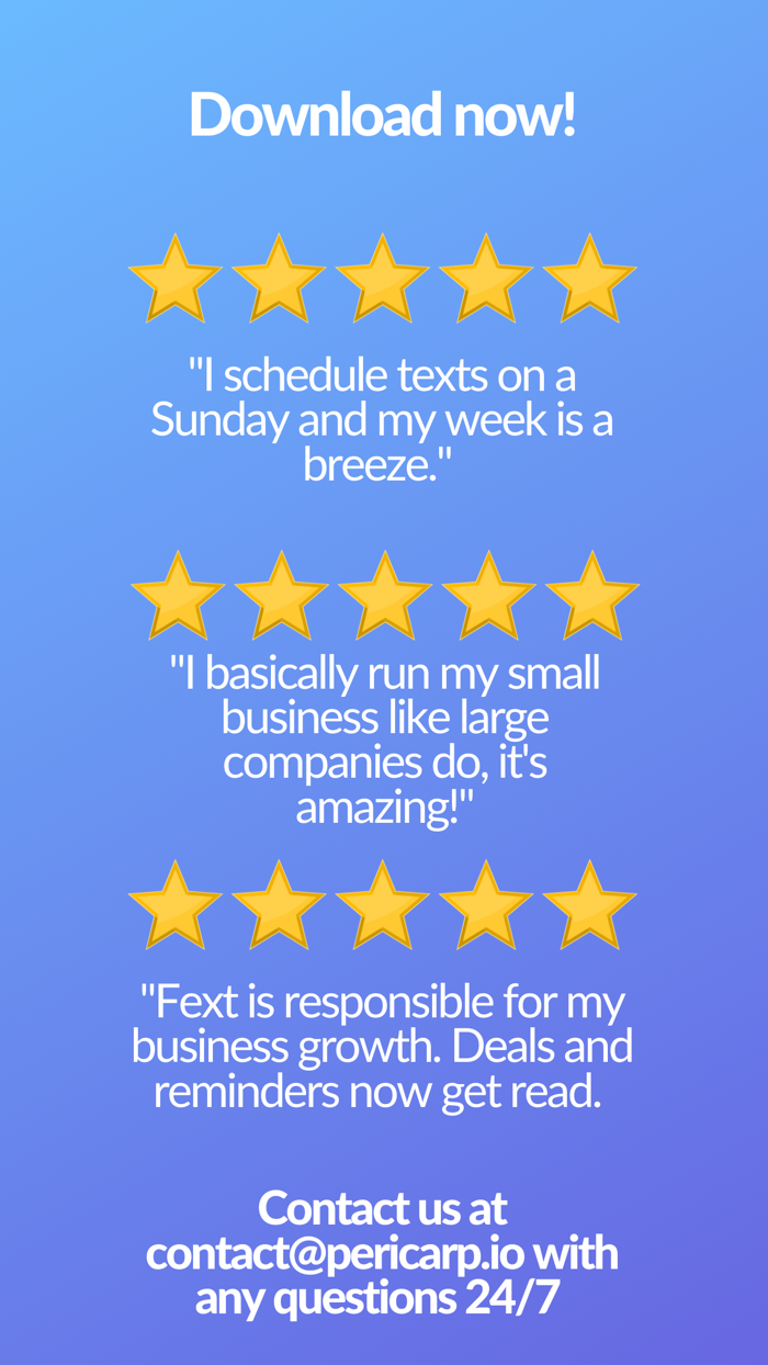 Fext  Schedule Text Message