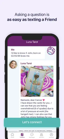 Game screenshot fortunica - Tarot & Horoscope apk