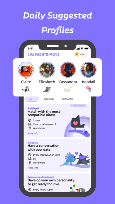 Screenshot #2 pour Birdy, Matchmaker 2.0