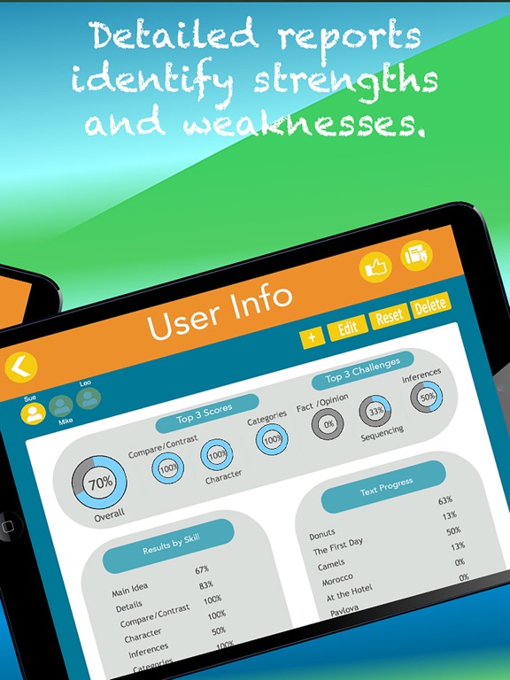 Screenshot #5 for Reading Comprehension Grade 4