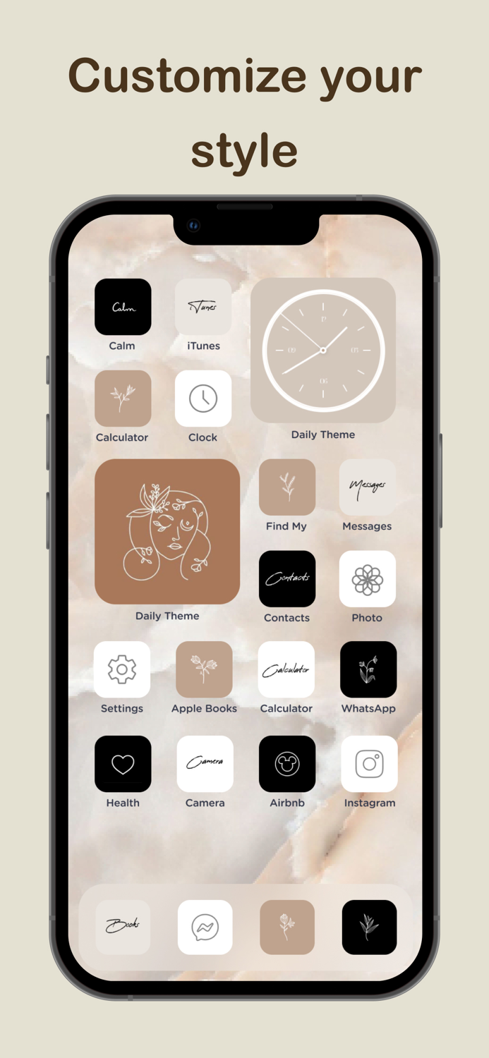 Daily Theme Aesthetic Widgets