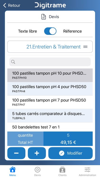 Digitrame - Devis et Factures screenshot-4