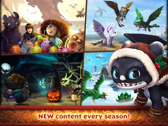 Dragons: Rise of Berk iPad app afbeelding 4